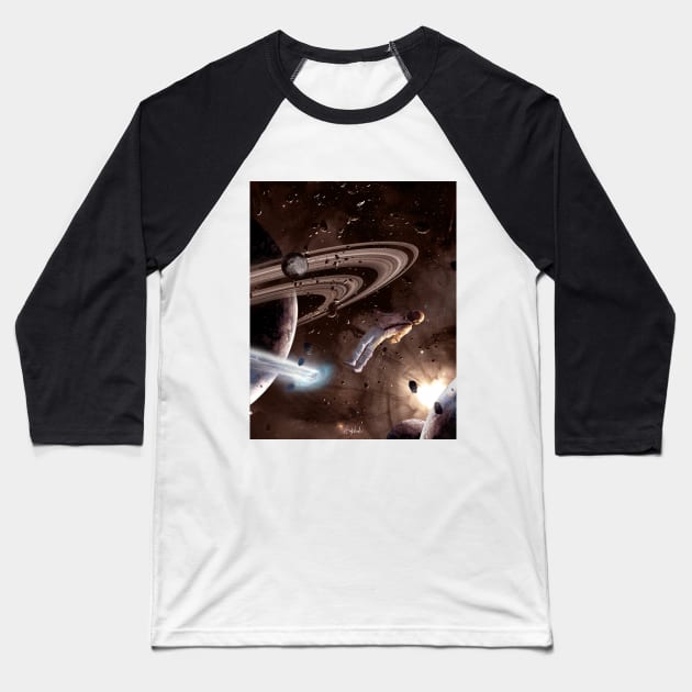 Lost in Space Baseball T-Shirt by ArijitWorks